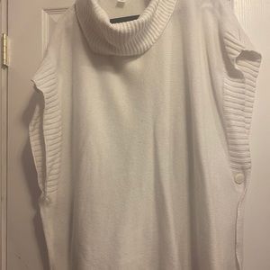 Cowl neck maternity sweater